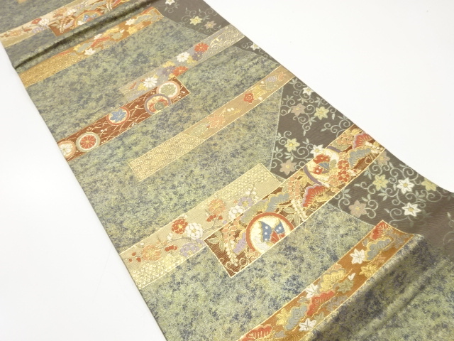 Japanese Kimono / Fukuro Obi Silk